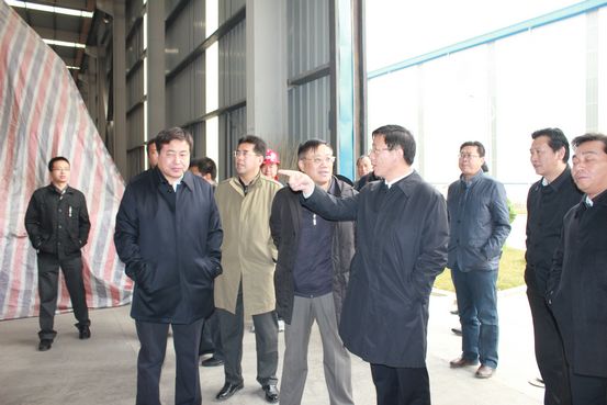 西寧市市長王予波實地考察青海物產北川工業(yè)物流園